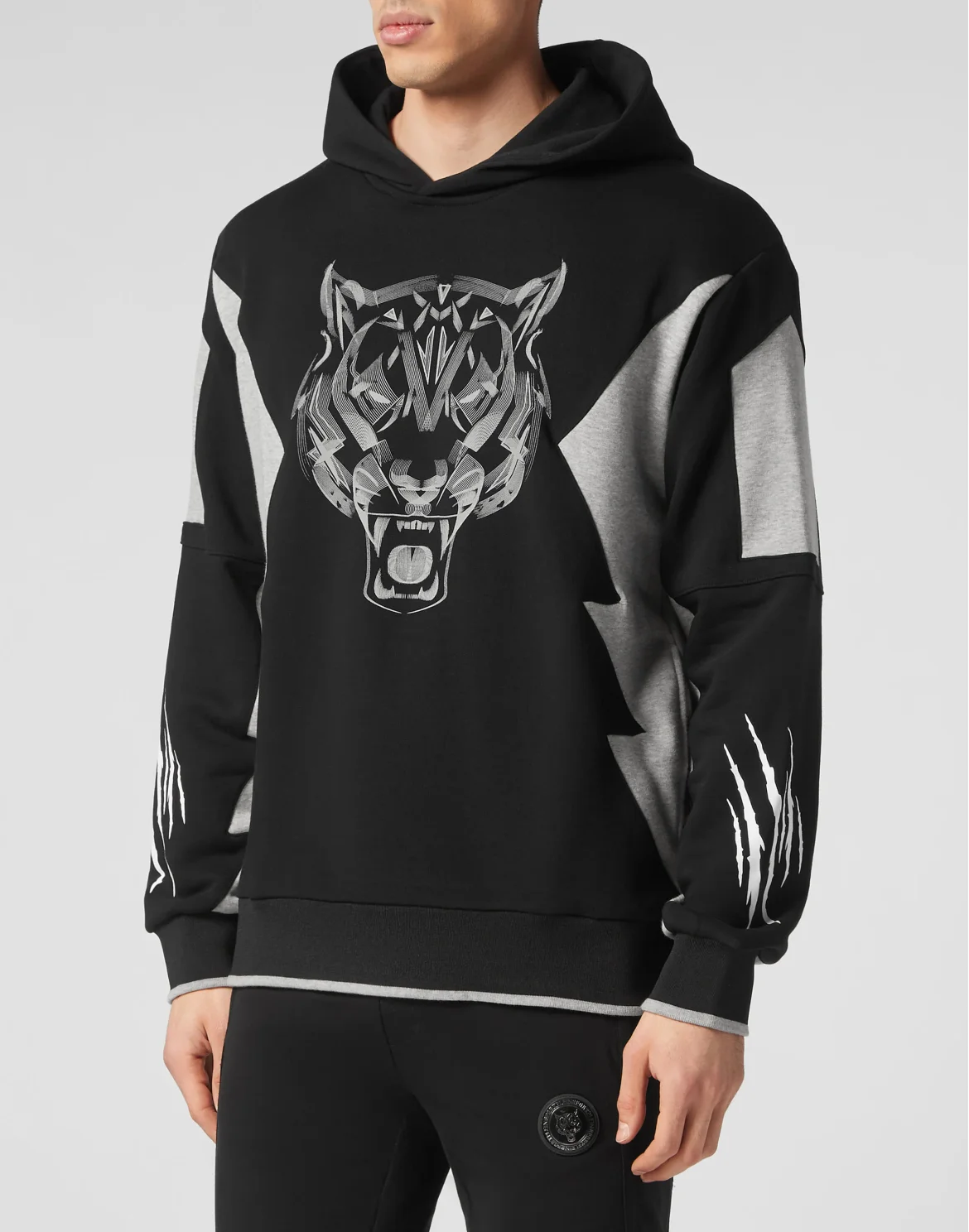 Hoodie sweatshirt Tiger, цвет: Черный