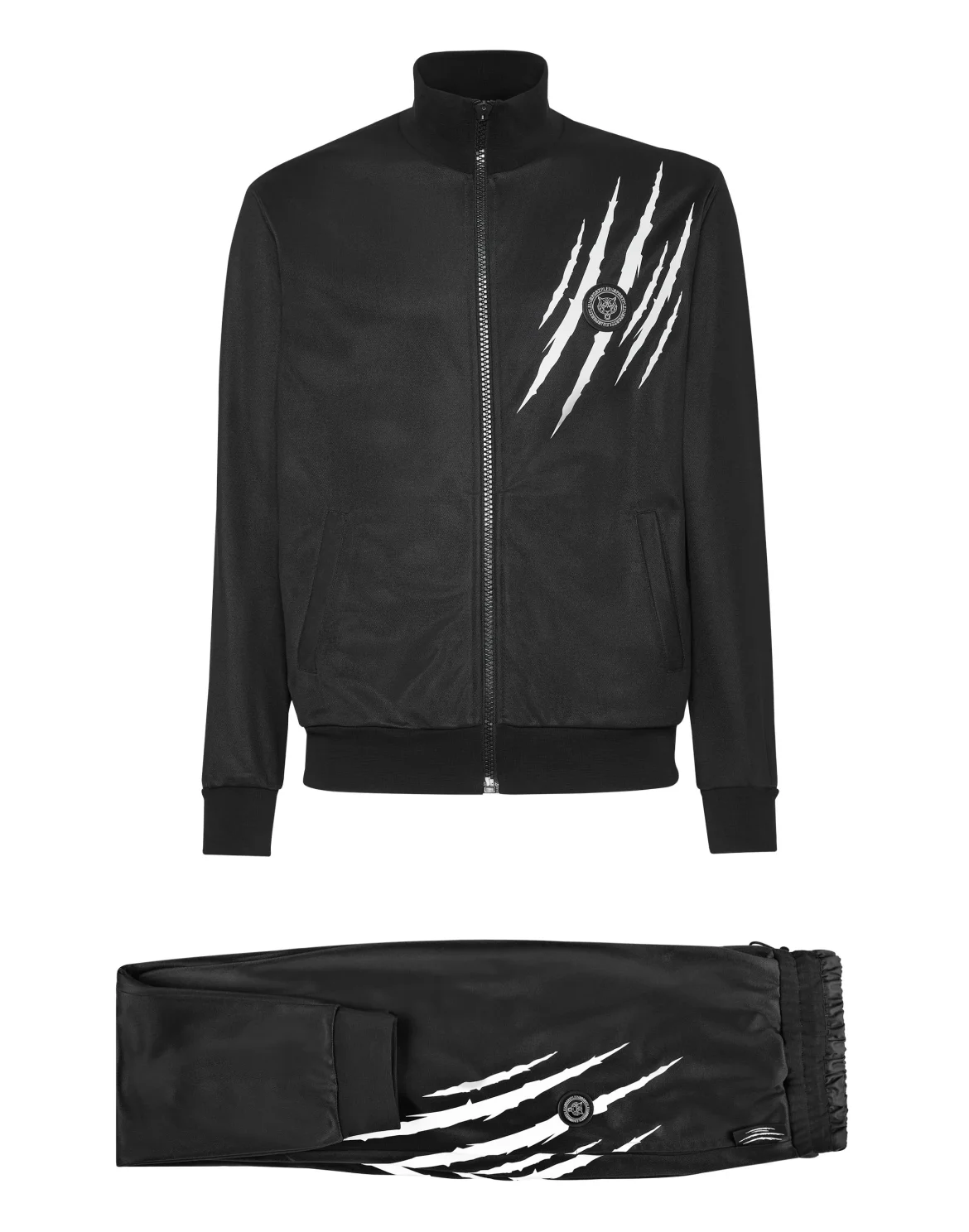 Jogging tracksuit:Top/Trousers Scratch, цвет: Черный
