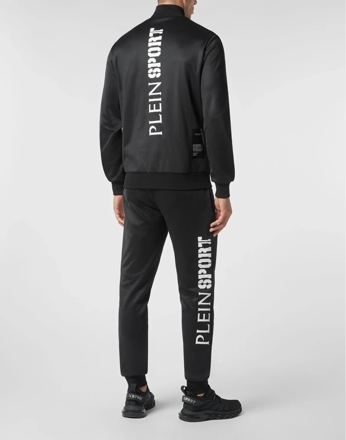 Jogging tracksuit:Top/Trousers, цвет: Черный
