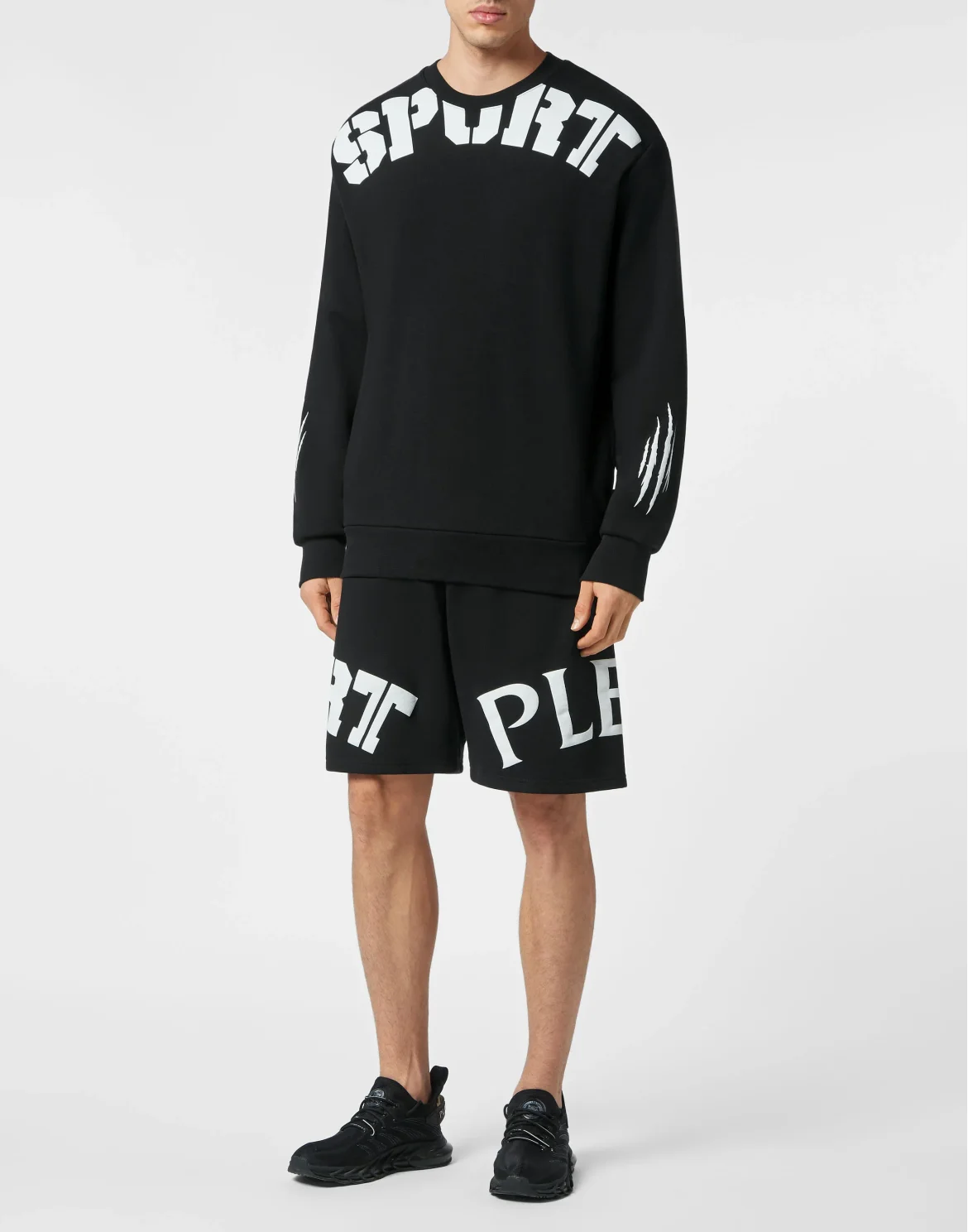 Sweatshirt LS Scratch, цвет: Черный