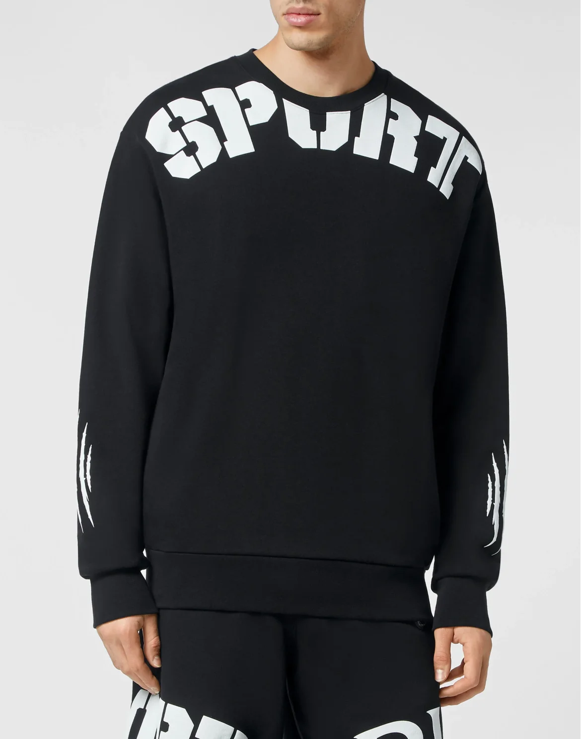 Sweatshirt LS Scratch, цвет: Черный
