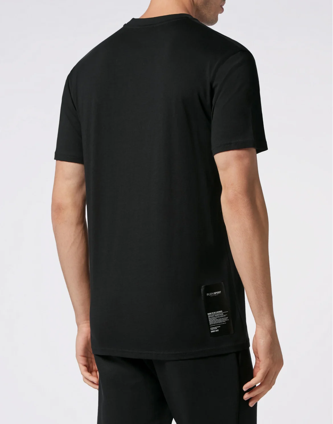 T-shirt Round Neck SS Scratch, цвет: Черный