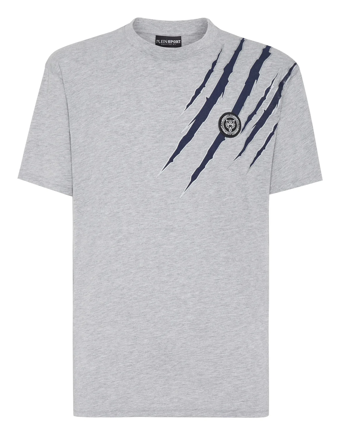 T-shirt Round Neck SS Scratch, цвет: Серый