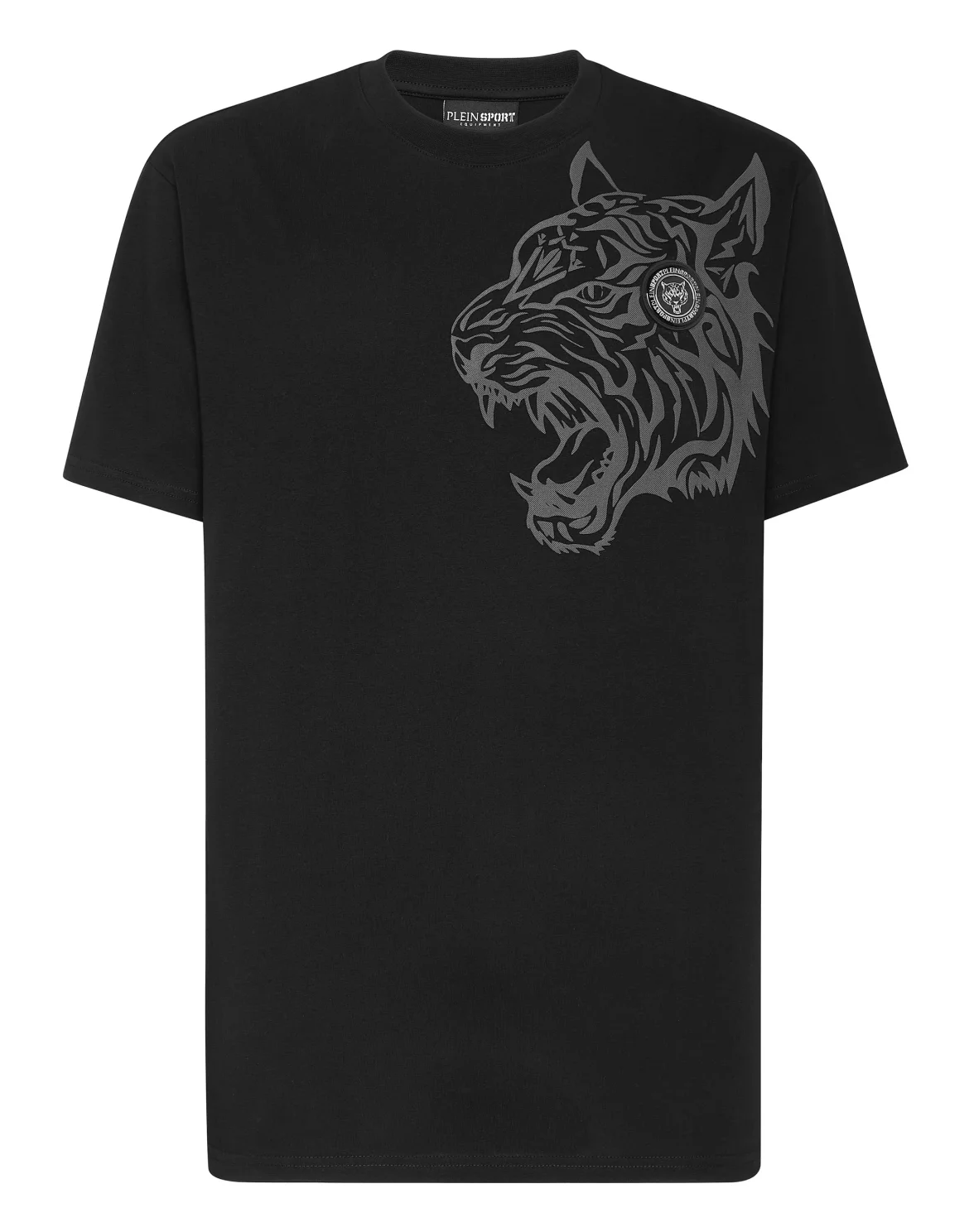 T-shirt Round Neck SS Tiger, цвет: Черный