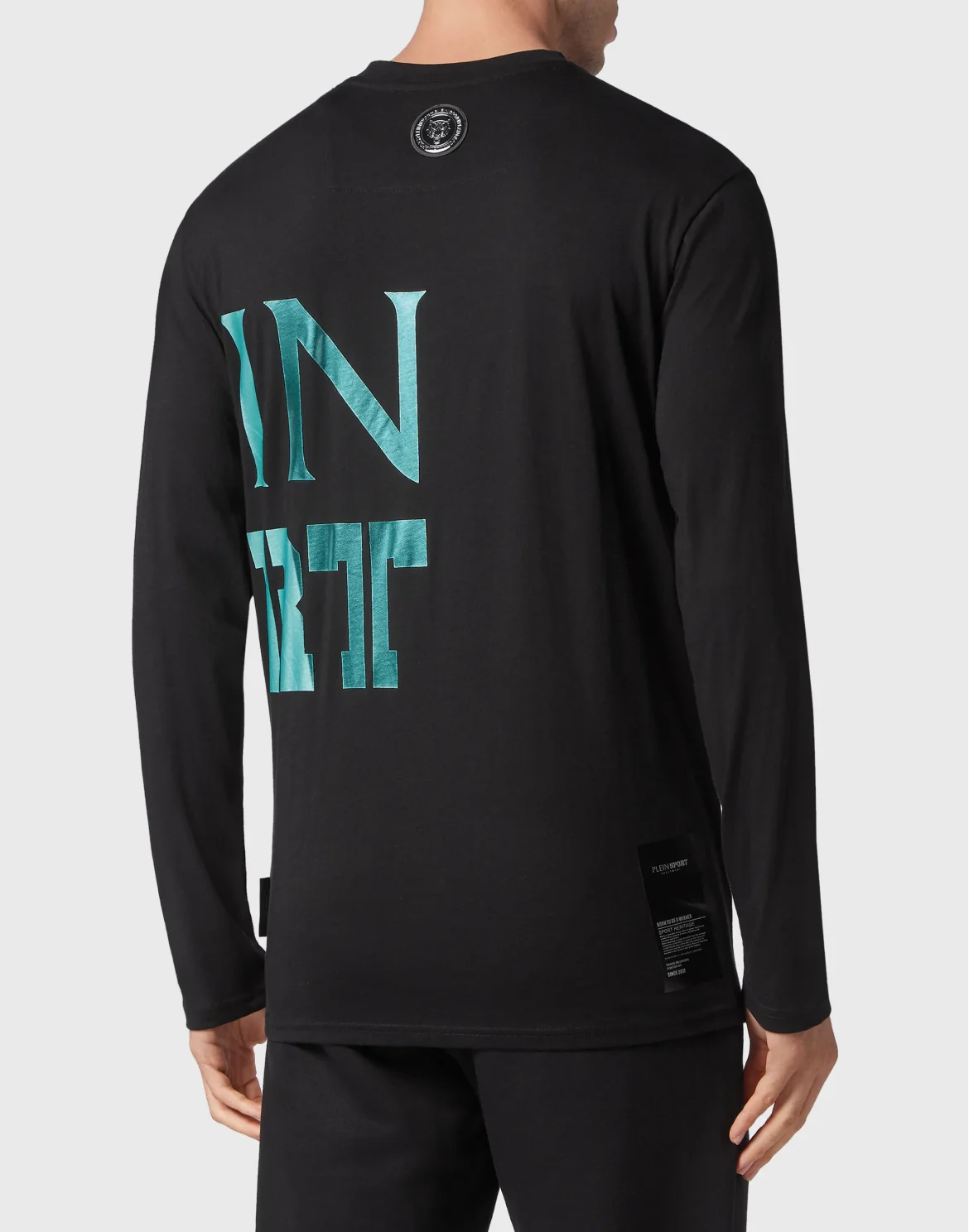 T-shirt Round Neck LS, цвет: Черный
