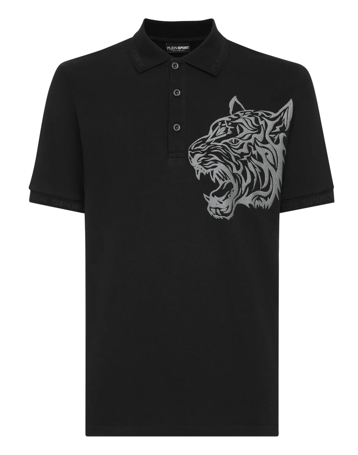 Polo Shirt SS Tiger, цвет: Черный