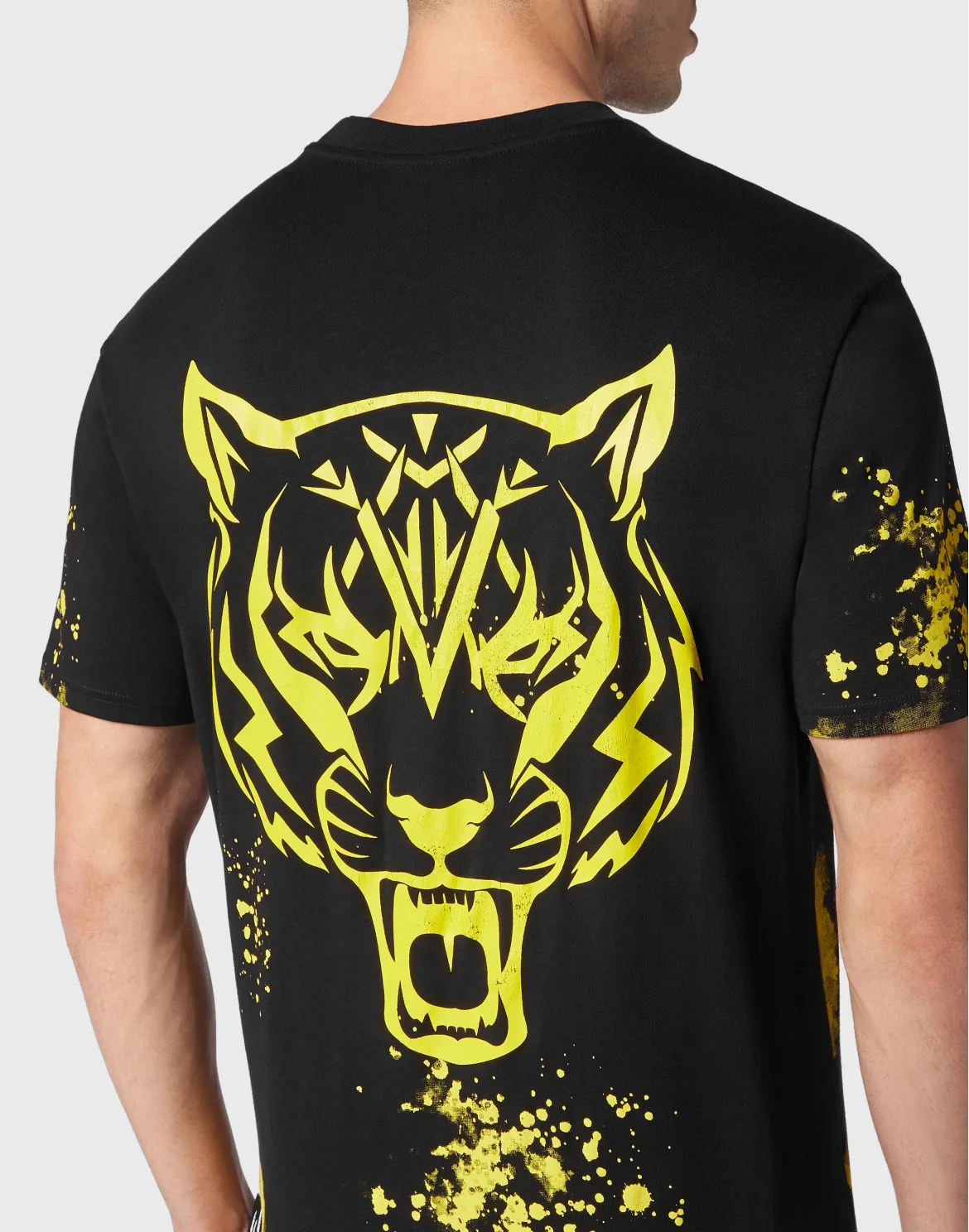 T-shirt Round Neck SS Tiger, цвет: Черный
