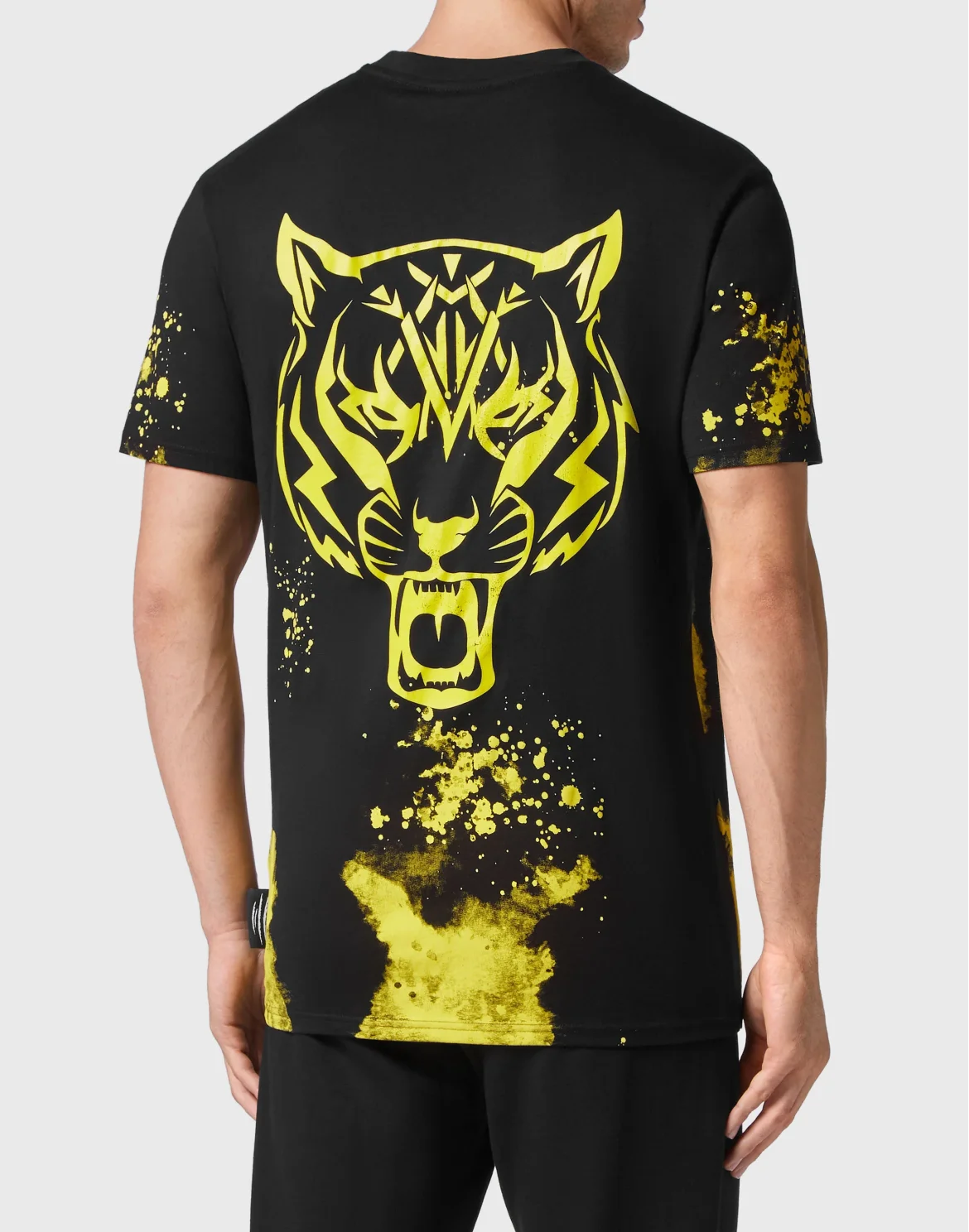 T-shirt Round Neck SS Tiger, цвет: Черный