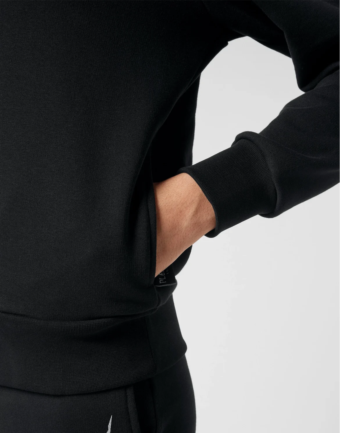 Hoodie Sweatshirt Scratch, цвет: Черный
