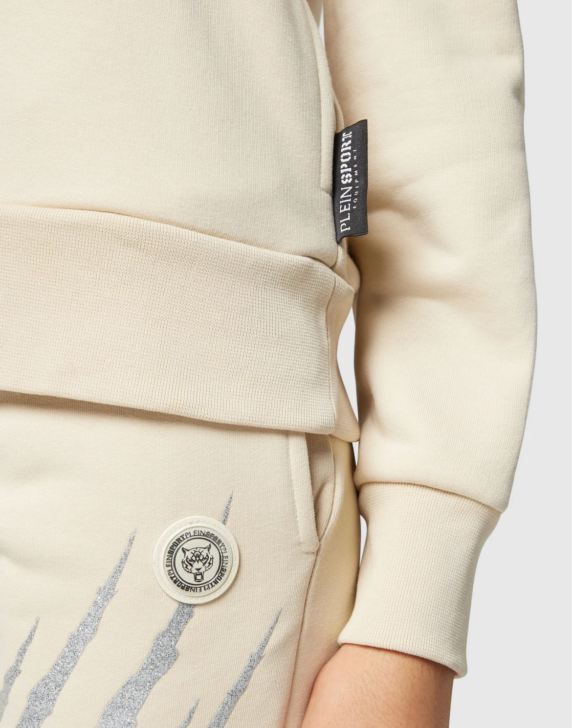 Hoodie Sweatshirt Scratch, цвет: Бежевый