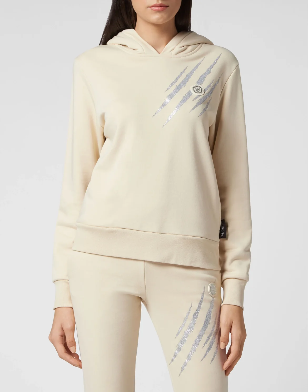 Hoodie Sweatshirt Scratch, цвет: Бежевый