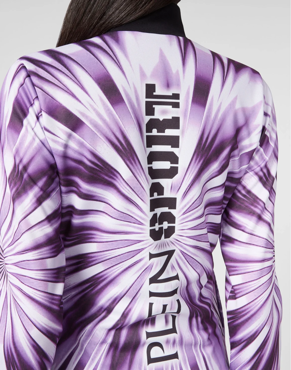 Tie-dye Jogging Tracksuit: Top/Trousers Scratch, цвет: Сиреневый