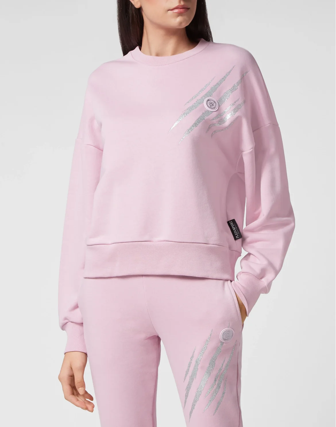 Sweatshirt LS Scratch, цвет: Розовый
