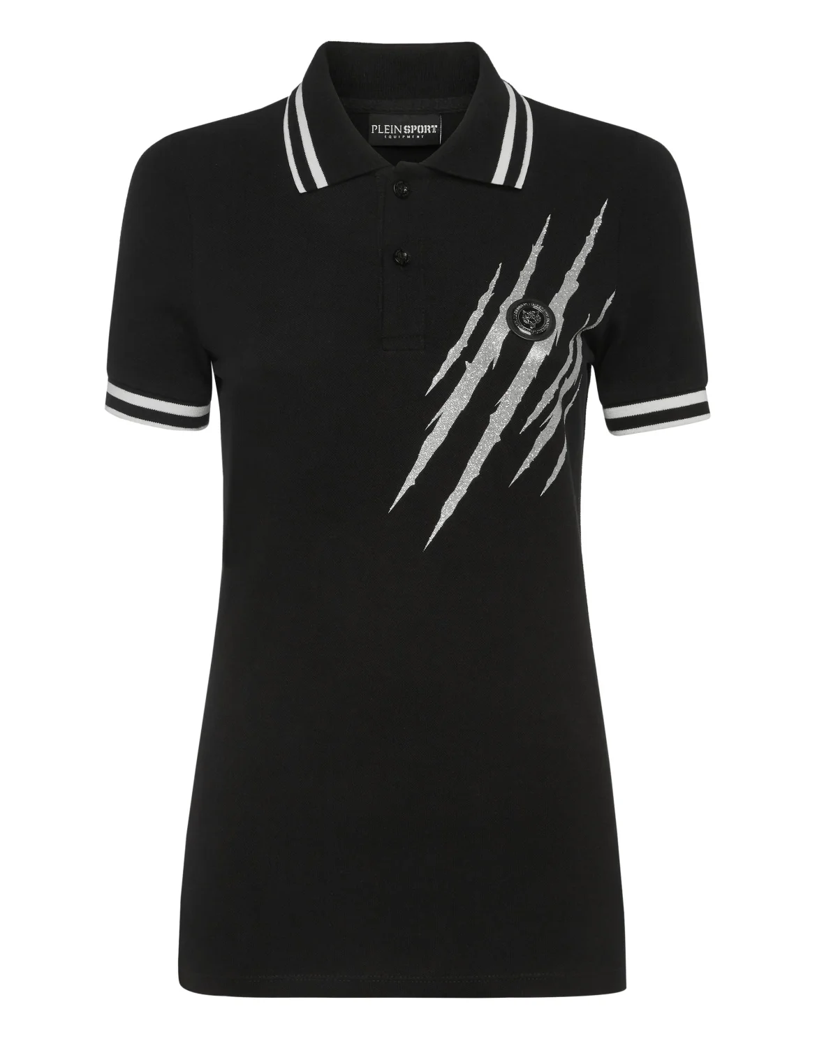 Polo shirt SS Scratch, цвет: Черный
