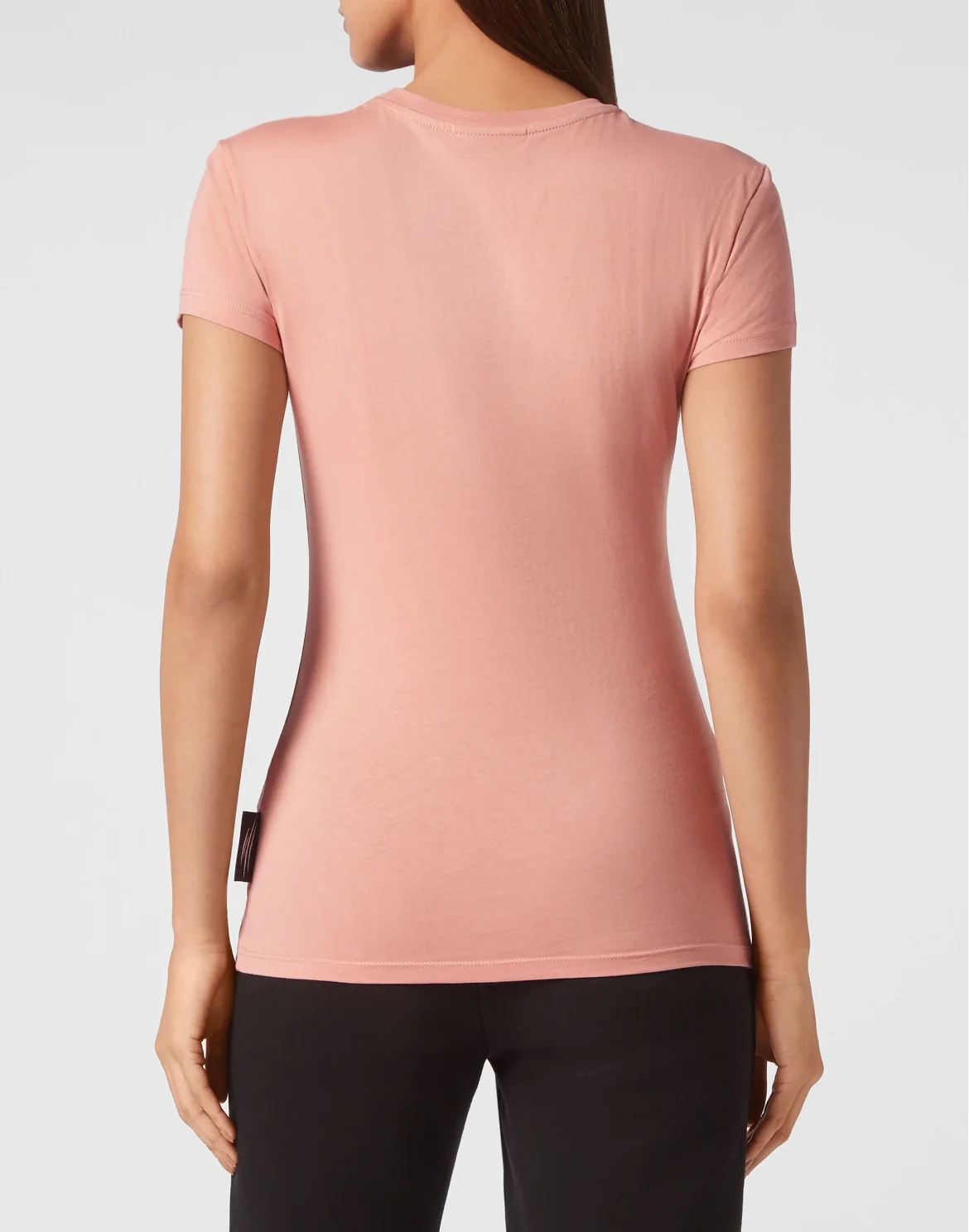 T-shirt Round Neck Sexy Pure Fit Tiger, цвет: Розовый