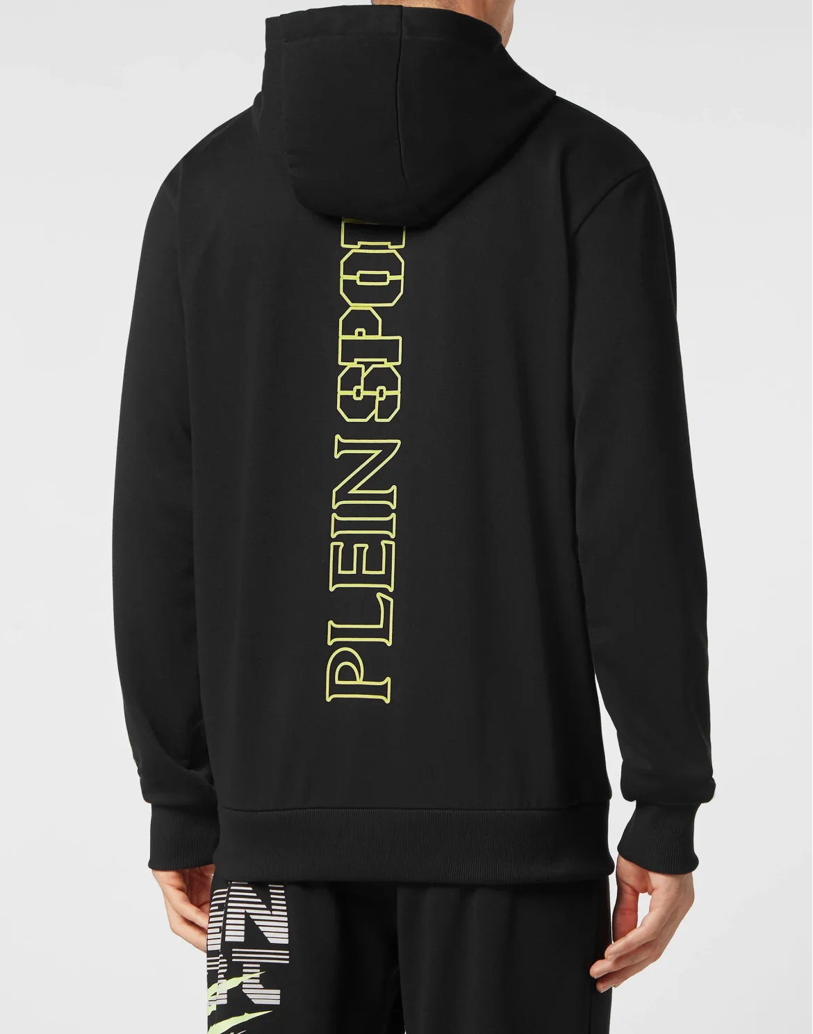Hoodie Sweatshirt Tiger Line, цвет: Черный
