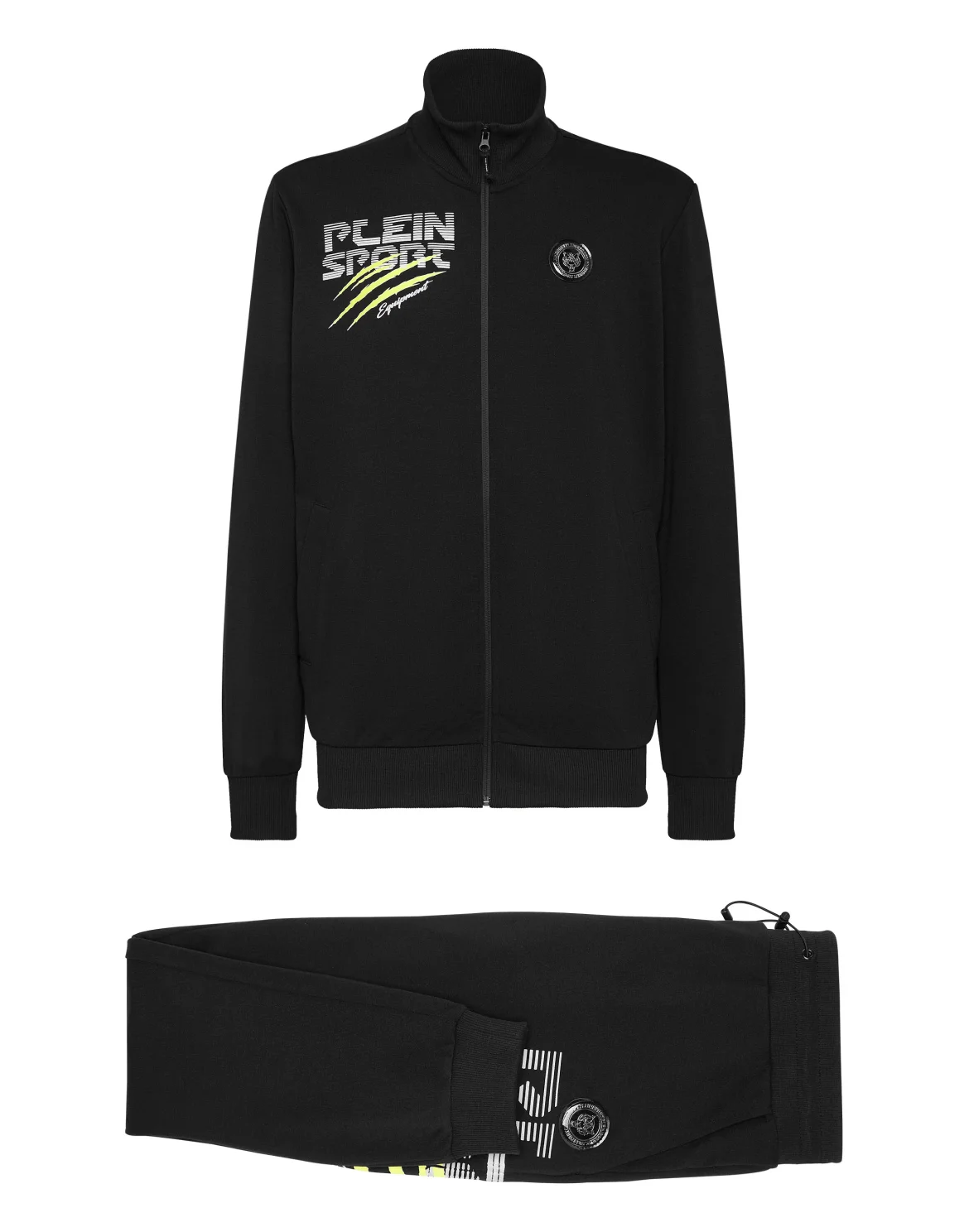 Jogging Set/ Jogging top and Jogging Trousers Tiger Line, цвет: Черный