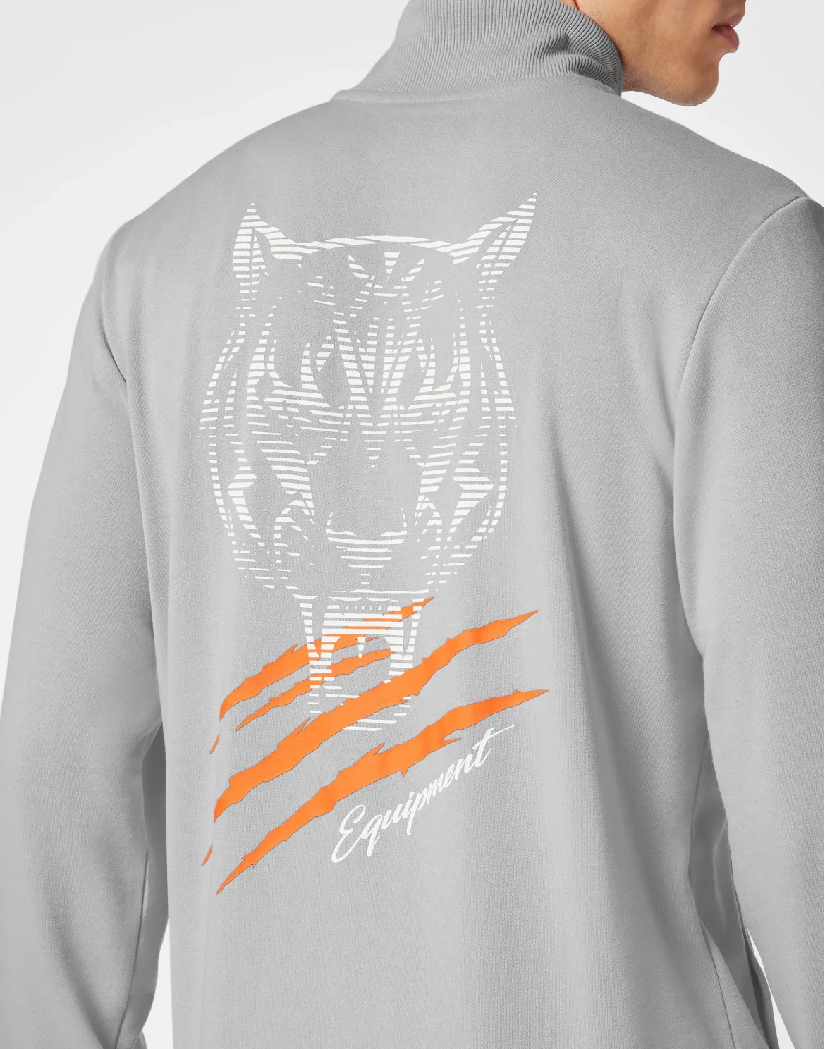 Jogging Set/ Jogging top and Jogging Trousers Tiger Line, цвет: Серый