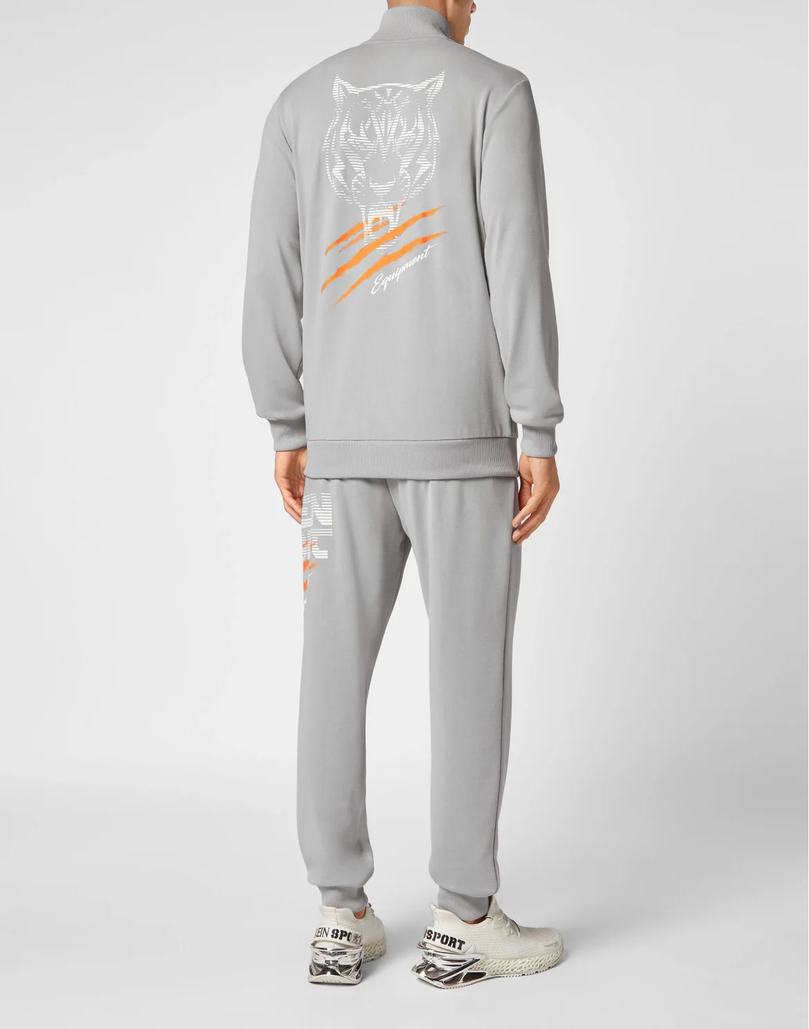 Jogging Set/ Jogging top and Jogging Trousers Tiger Line, цвет: Серый