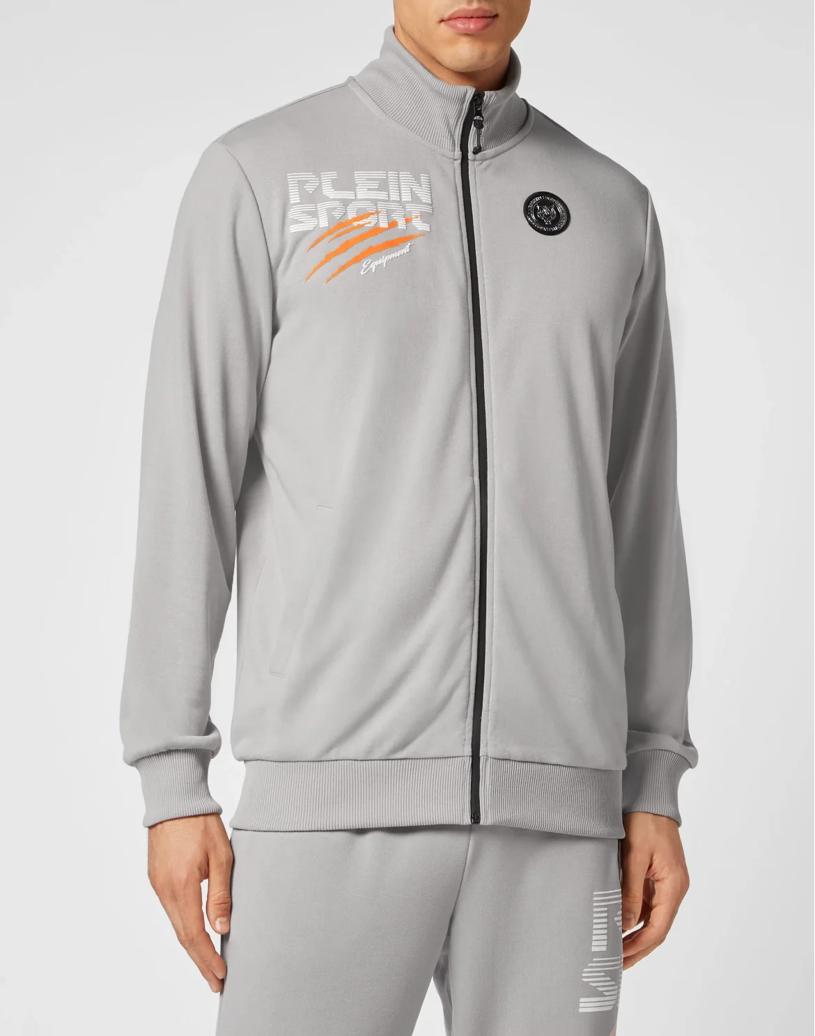Jogging Set/ Jogging top and Jogging Trousers Tiger Line, цвет: Серый
