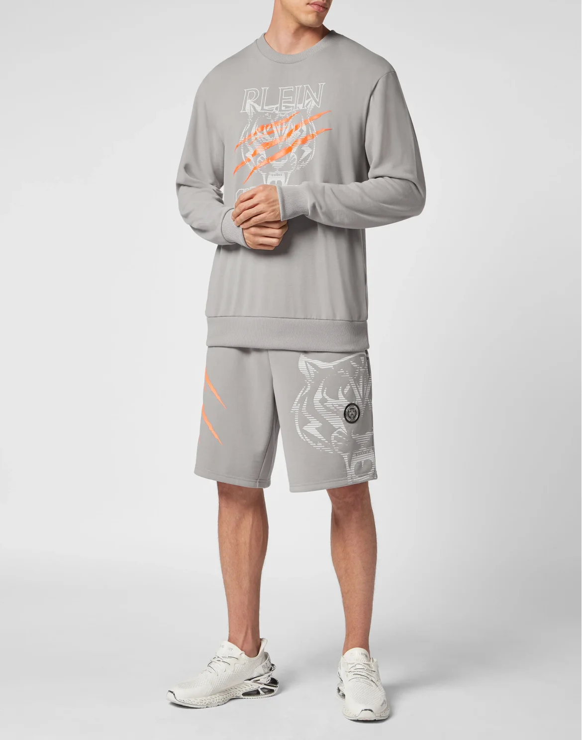 Sweatshirt Tiger Line, цвет: Серый
