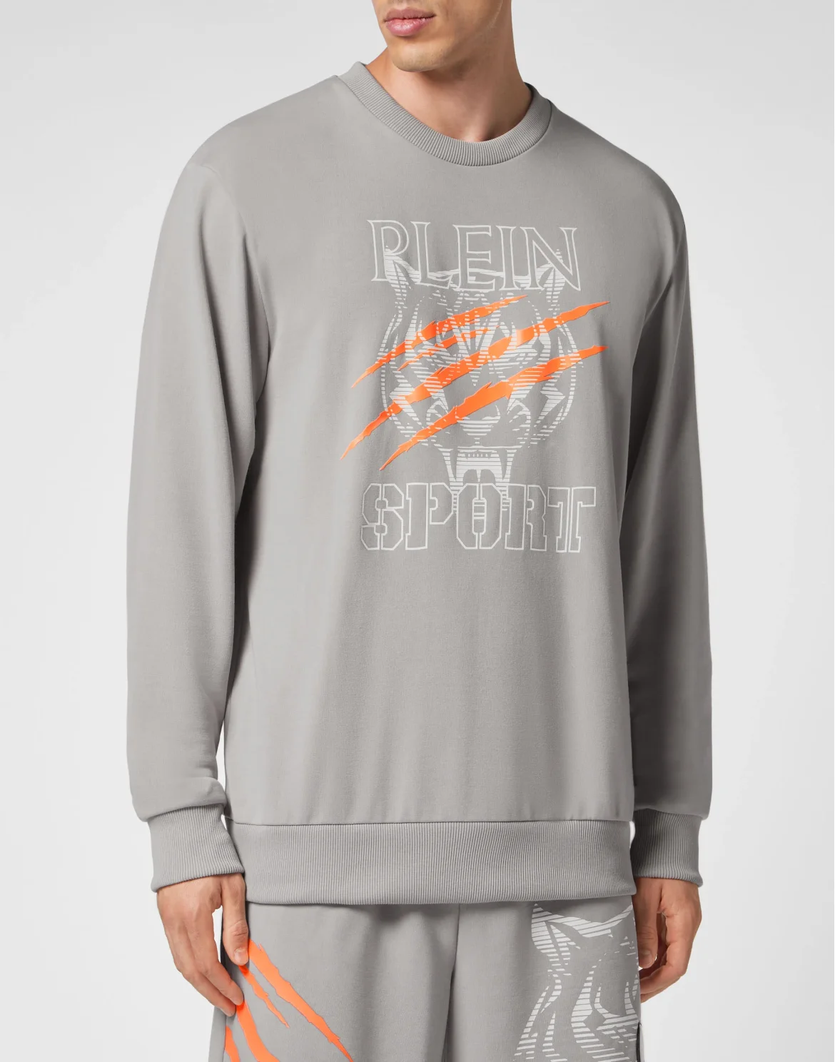 Sweatshirt Tiger Line, цвет: Серый