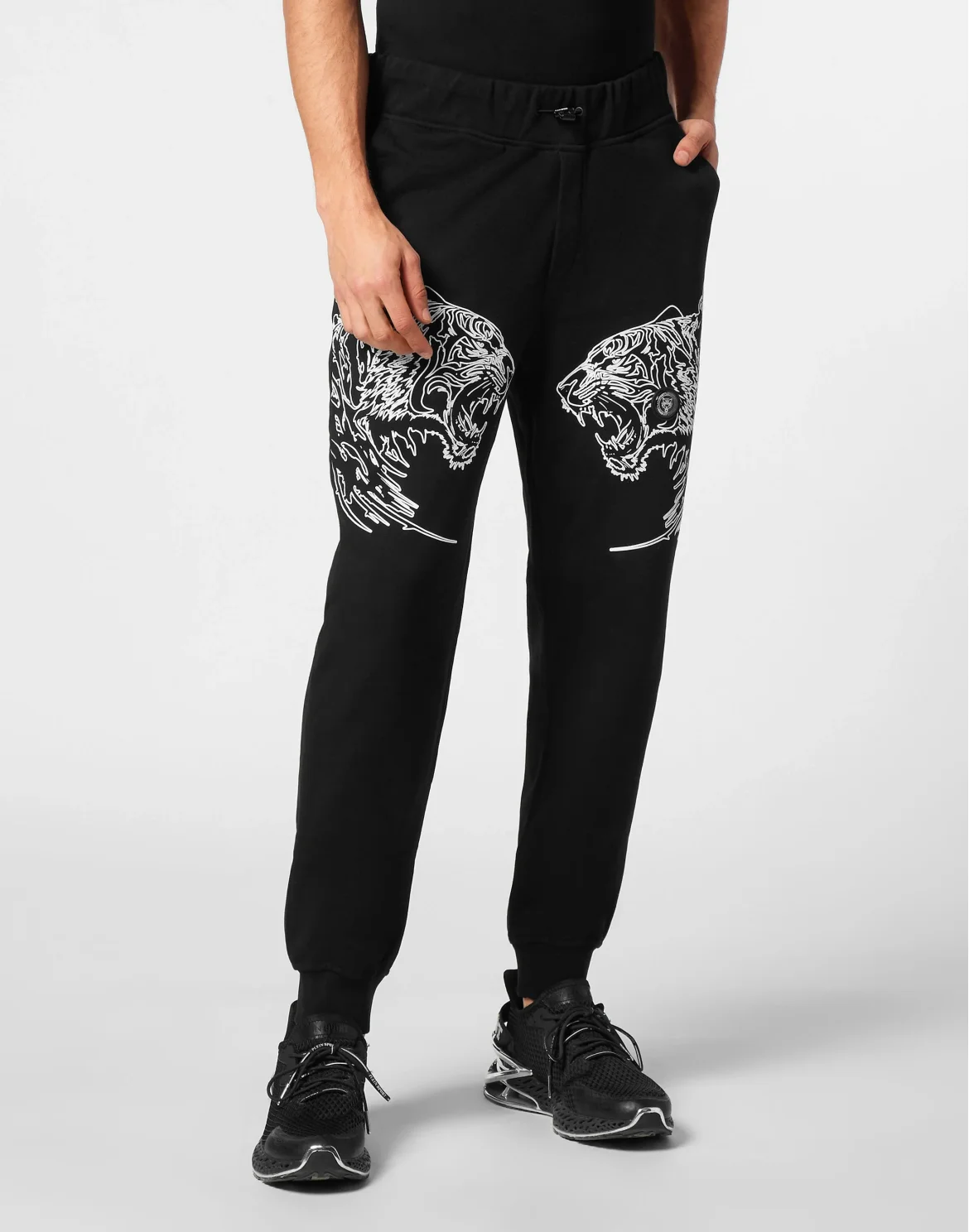 Jogging Trousers Tiger, цвет: Черный
