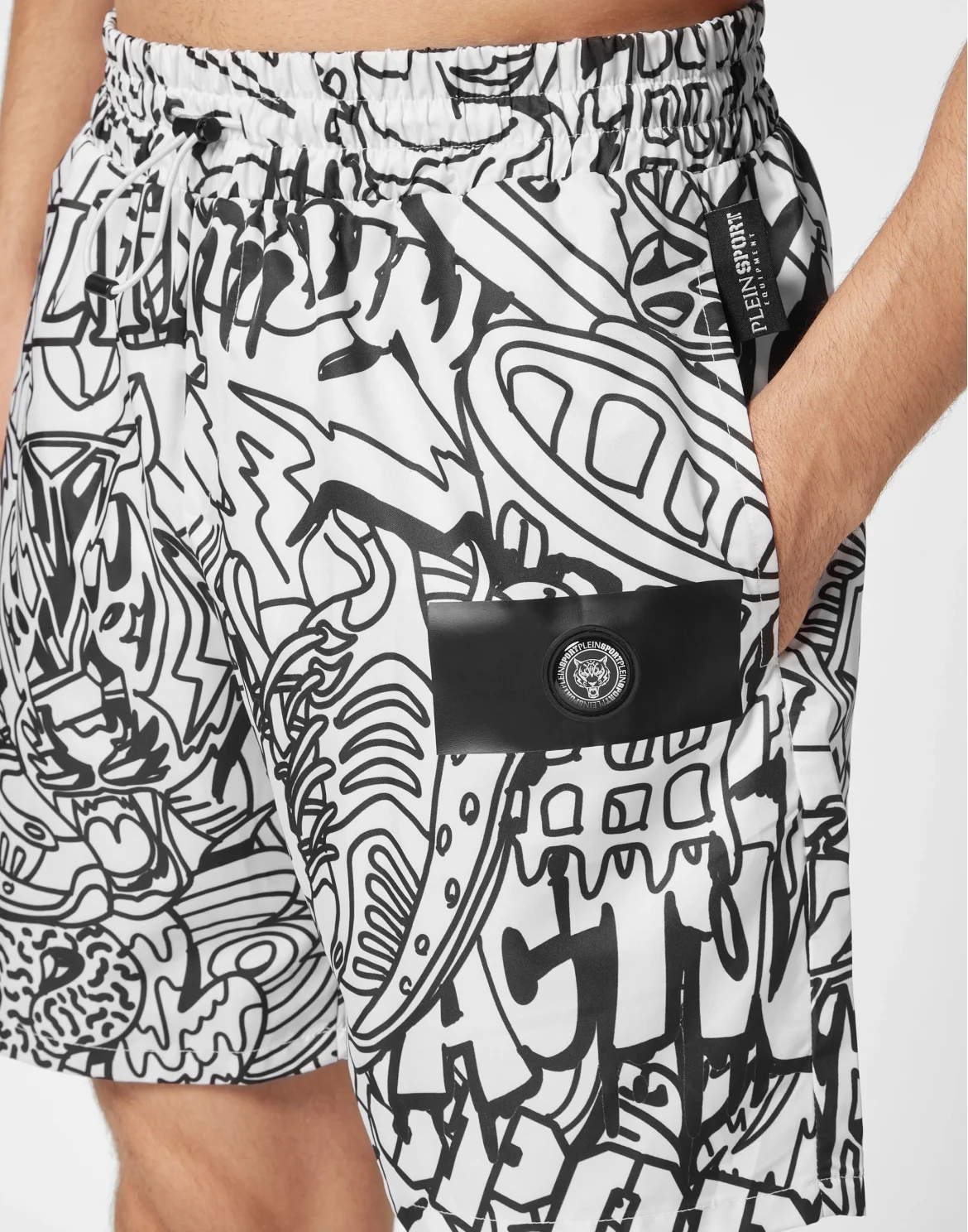 Swim-Trunks Doodle, цвет: Белый