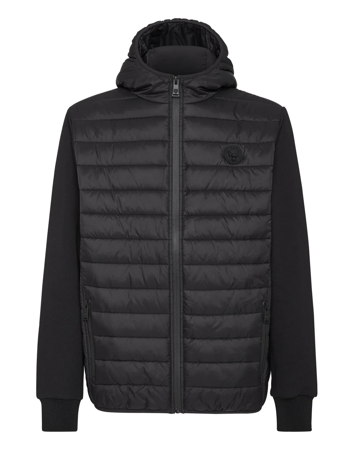 Nylon Padded Jacket, цвет: Черный