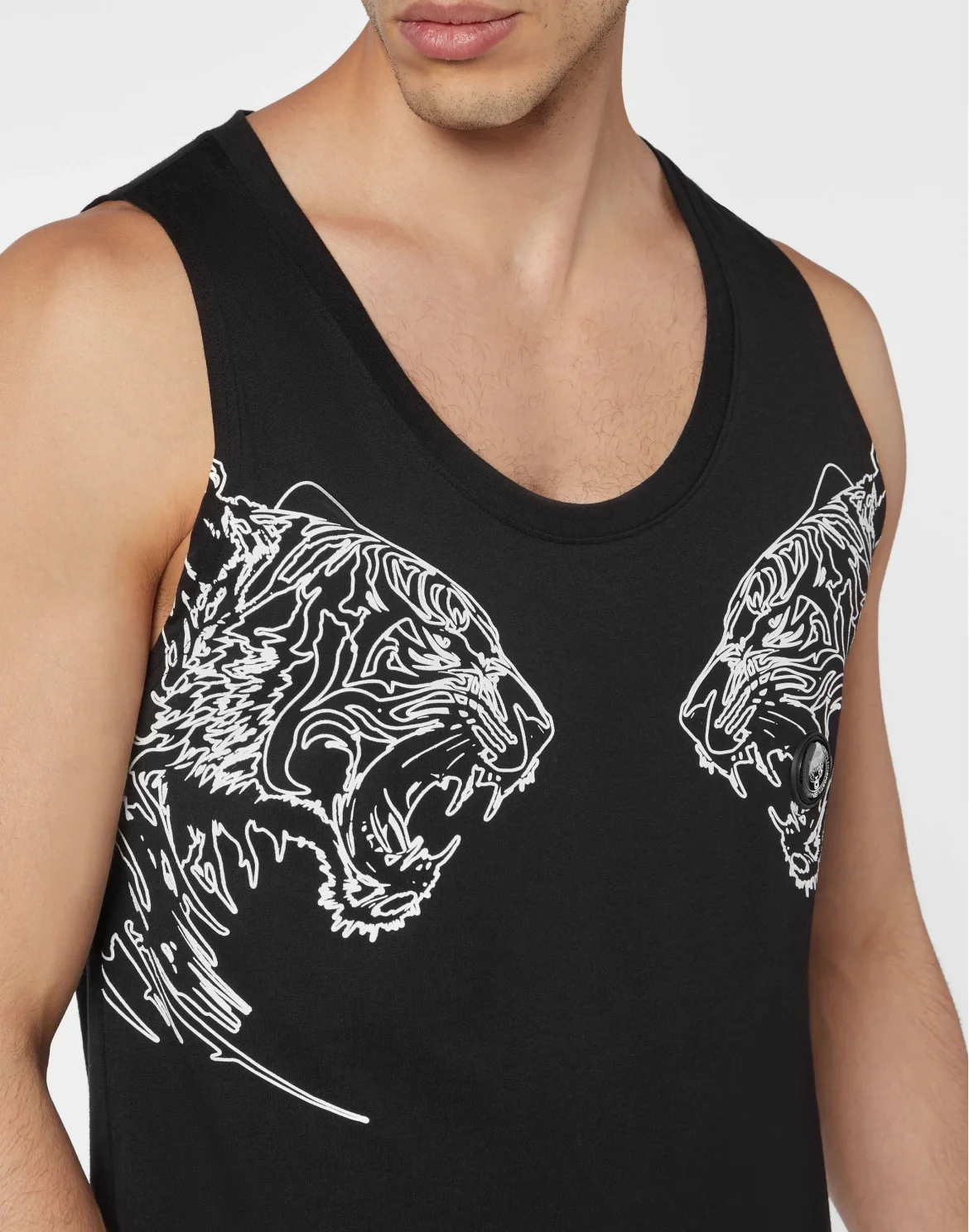 Tank top Tiger, цвет: Черный