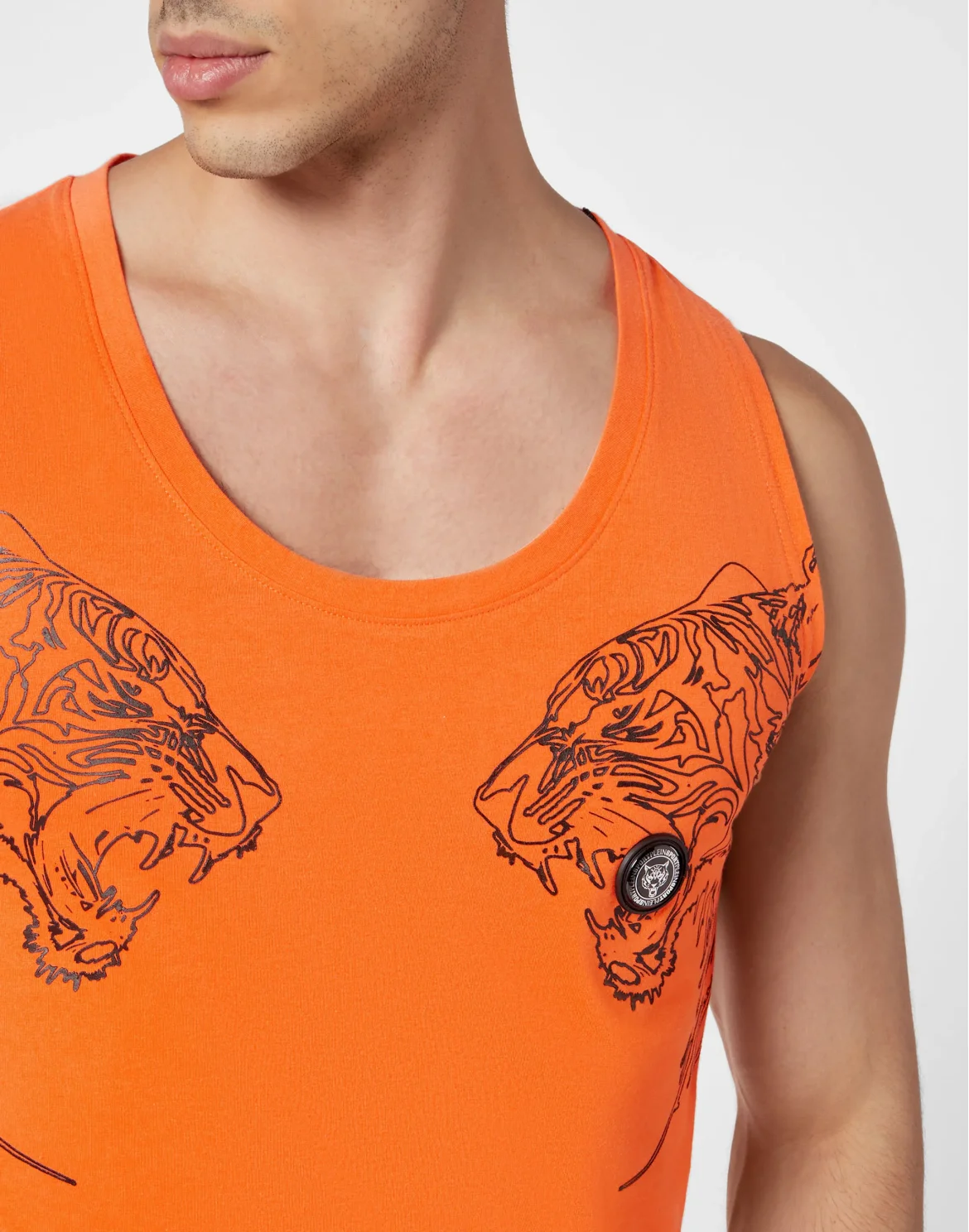 Tank top Tiger, цвет: Оранжевый