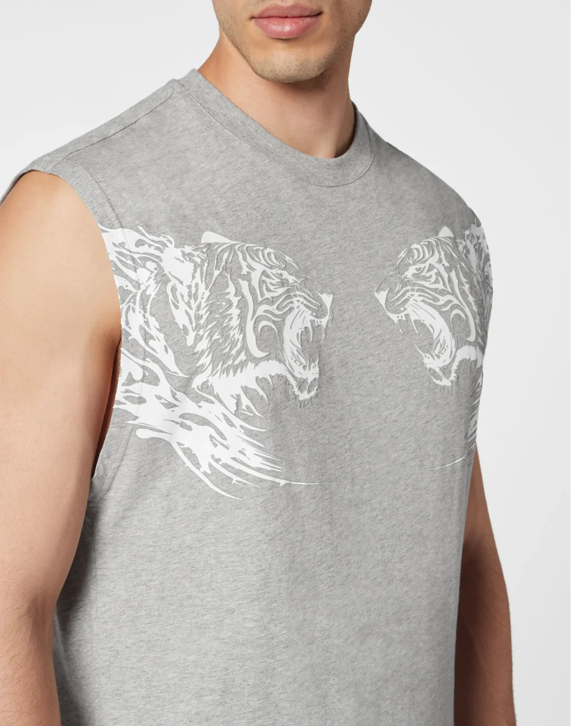Tank top Tiger, цвет: Серый