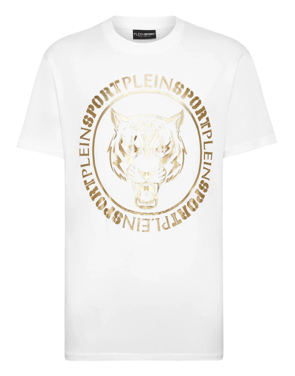 T-shirt Round Neck SS Carbon Tiger, цвет: Белый