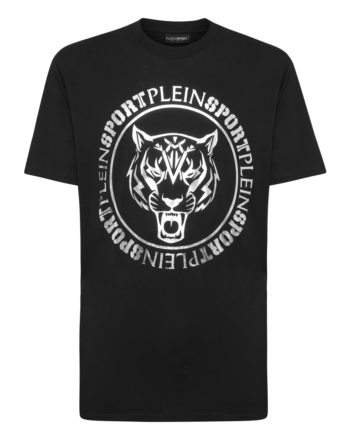 T-shirt Round Neck SS Carbon Tiger, цвет: Черный