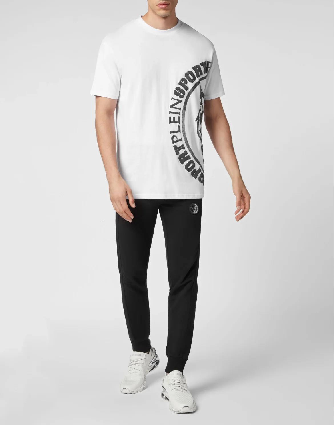 T-shirt Round Neck SS Carbon Tiger, цвет: Белый