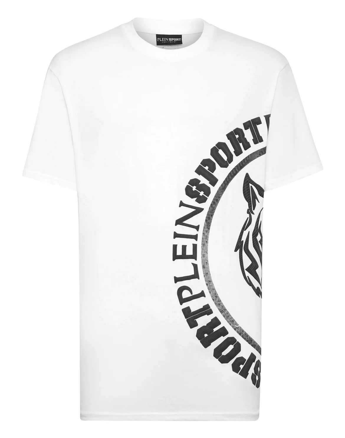 T-shirt Round Neck SS Carbon Tiger, цвет: Белый