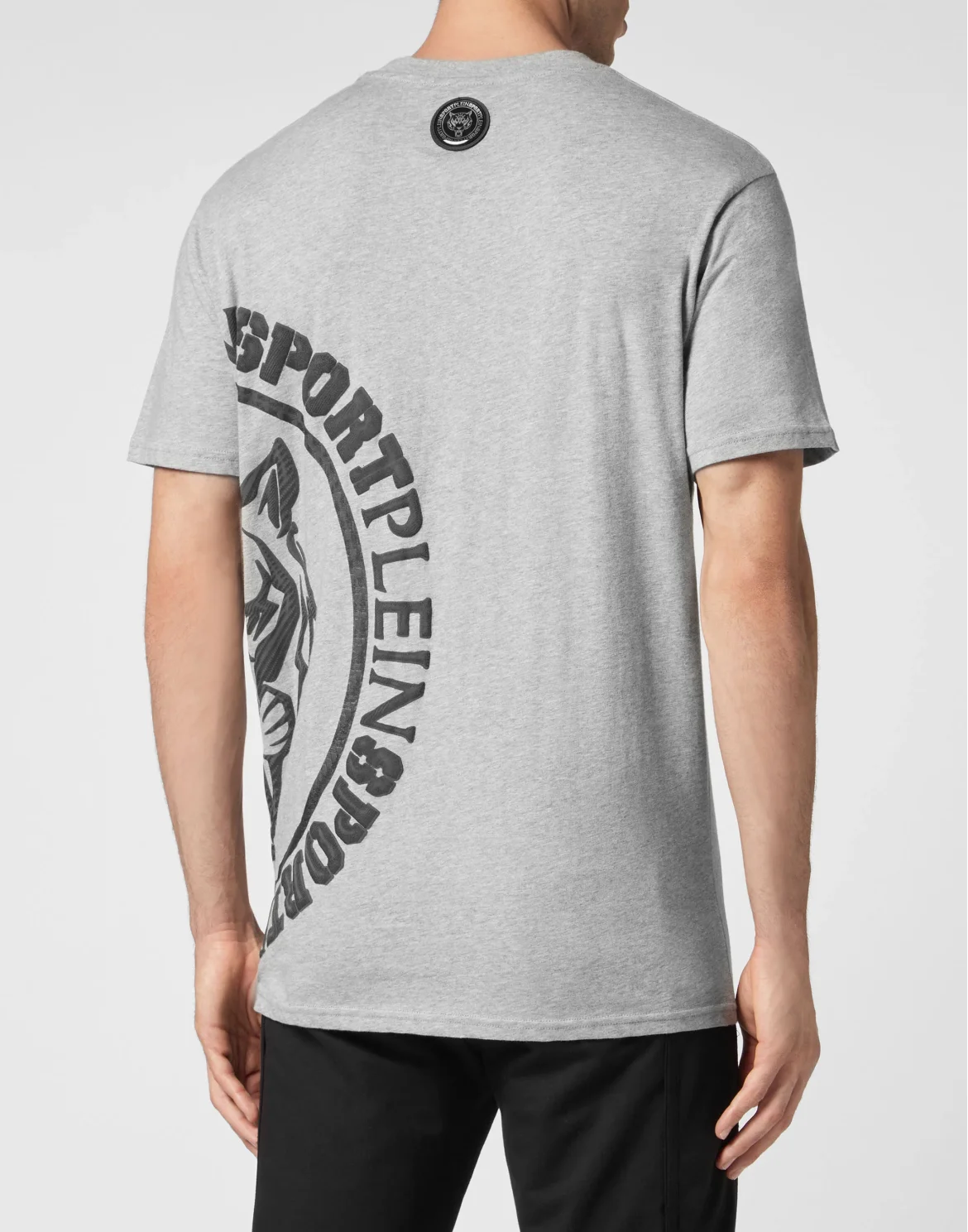T-shirt Round Neck SS Carbon Tiger, цвет: Серый