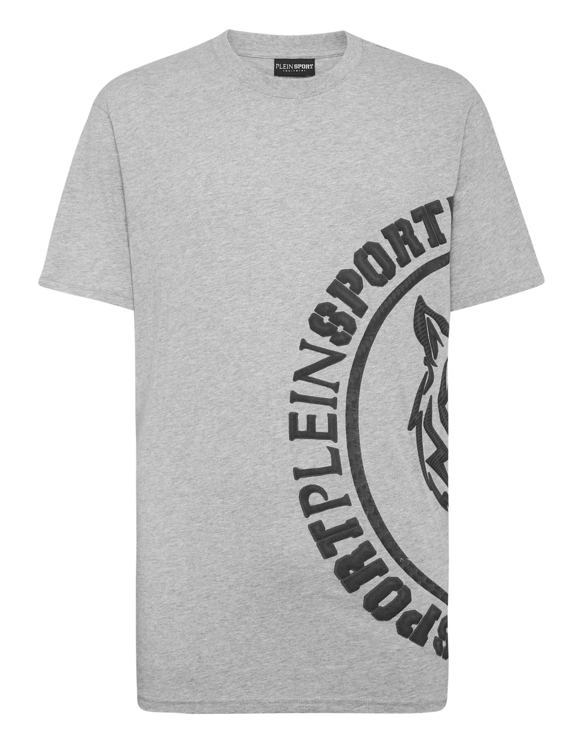 T-shirt Round Neck SS Carbon Tiger, цвет: Серый