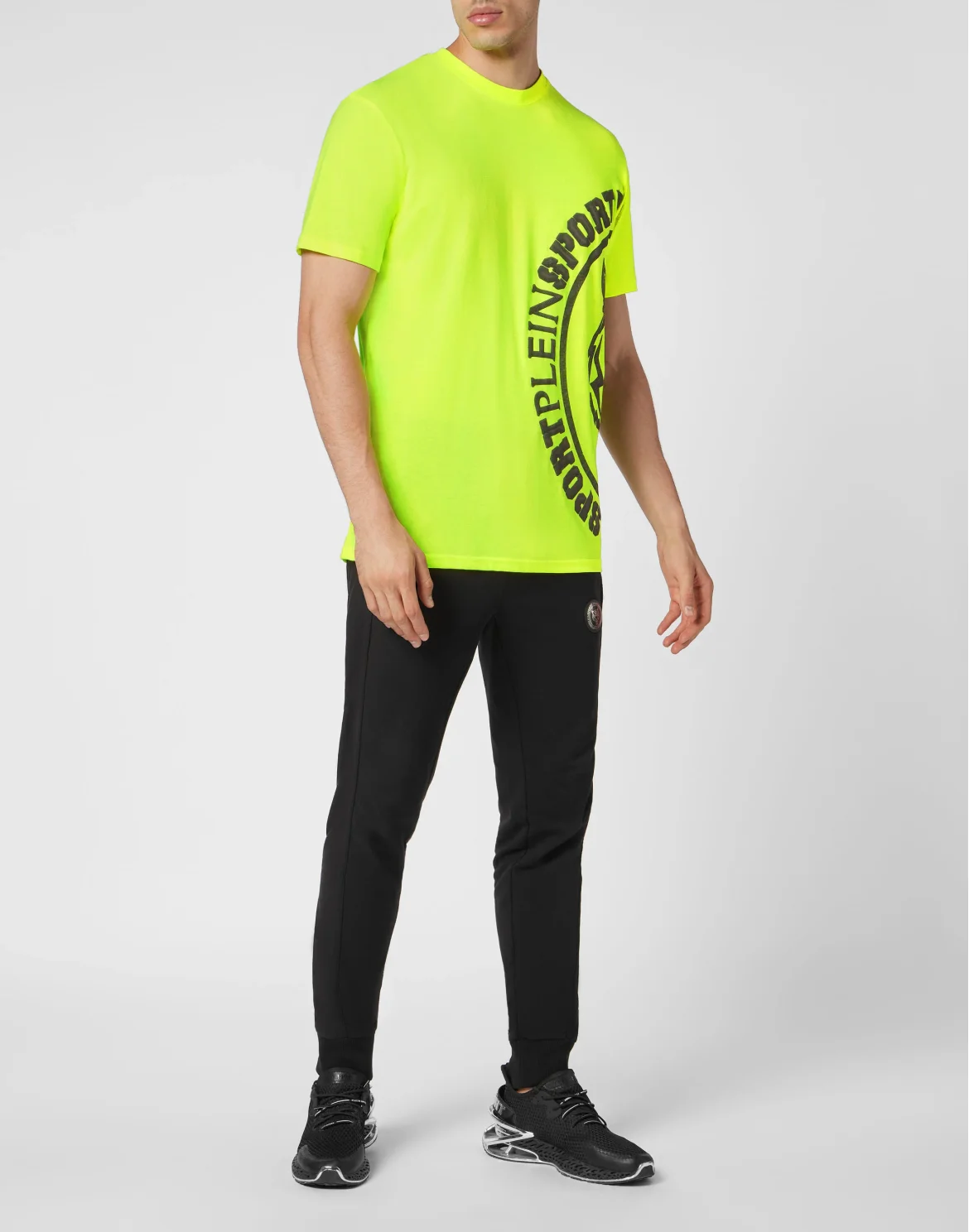 T-shirt Round Neck SS Carbon Tiger, цвет: Желтый