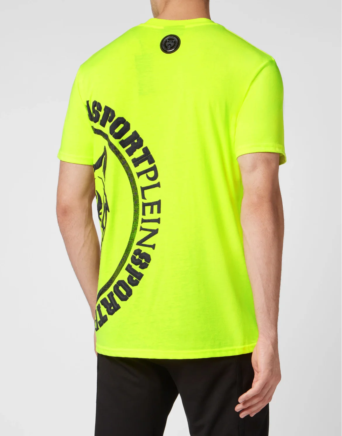 T-shirt Round Neck SS Carbon Tiger, цвет: Желтый