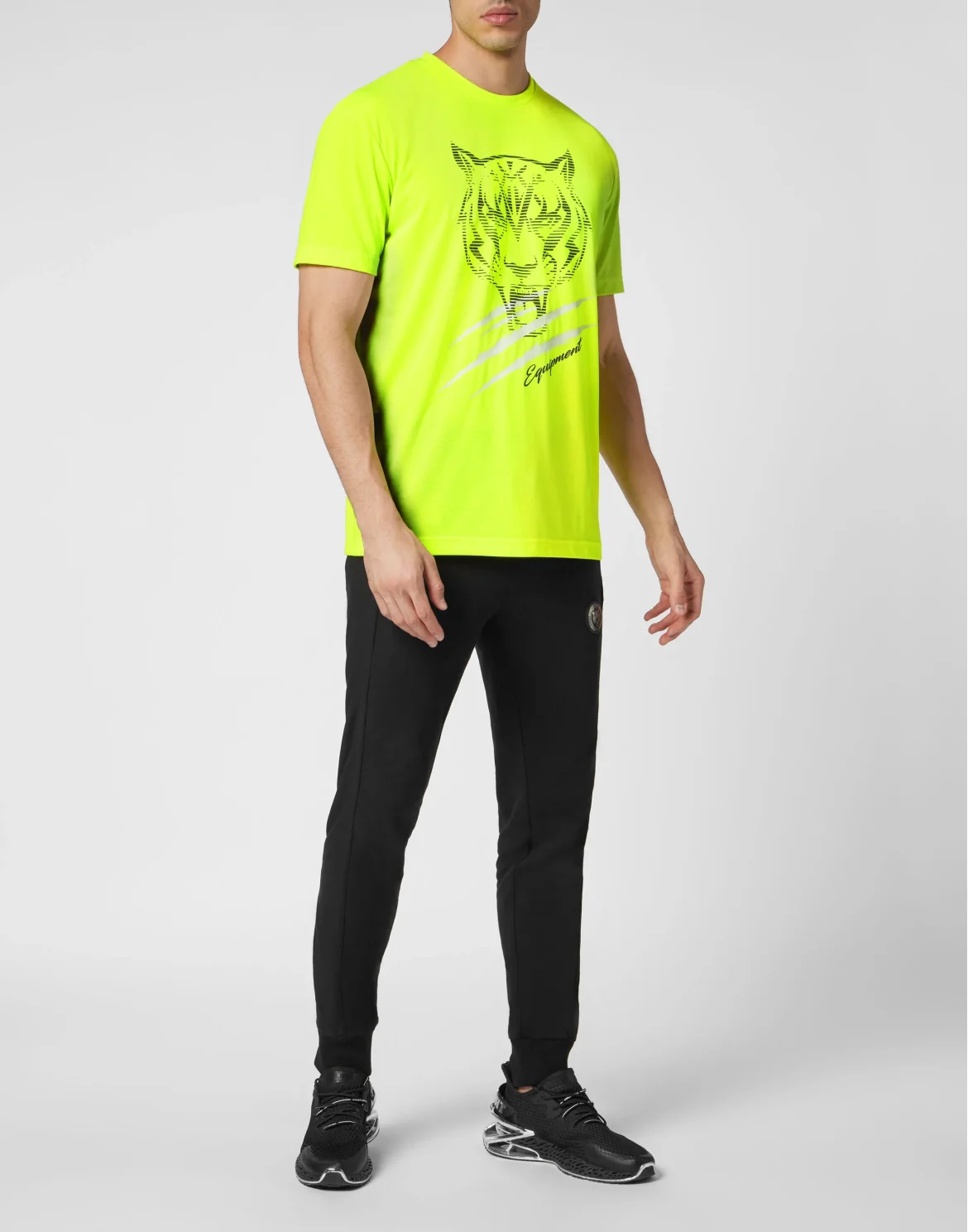 T-shirt Round Neck SS Tiger Line, цвет: Желтый
