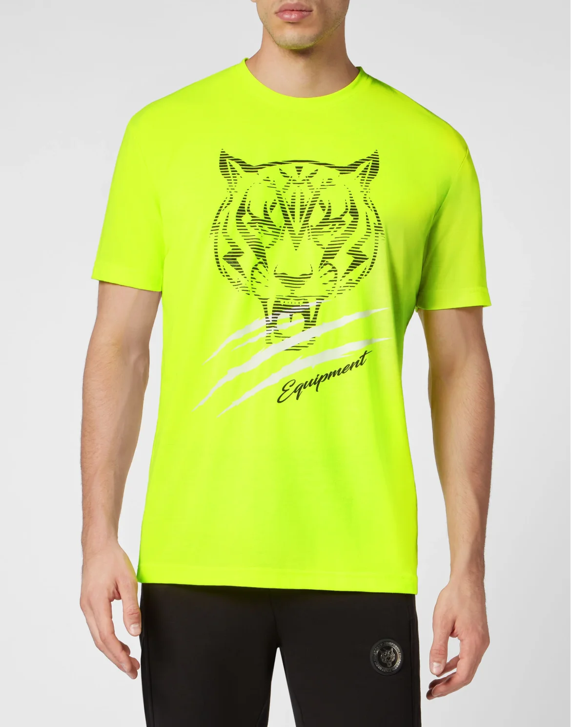 T-shirt Round Neck SS Tiger Line, цвет: Желтый