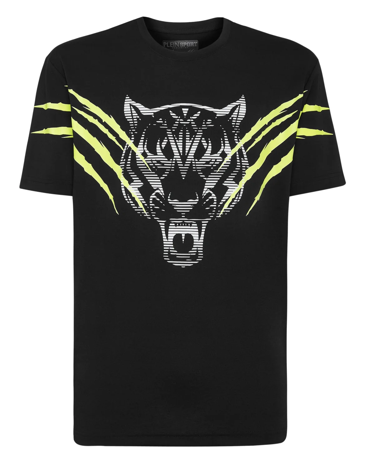 T-shirt Round Neck SS Tiger Line, цвет: Черный