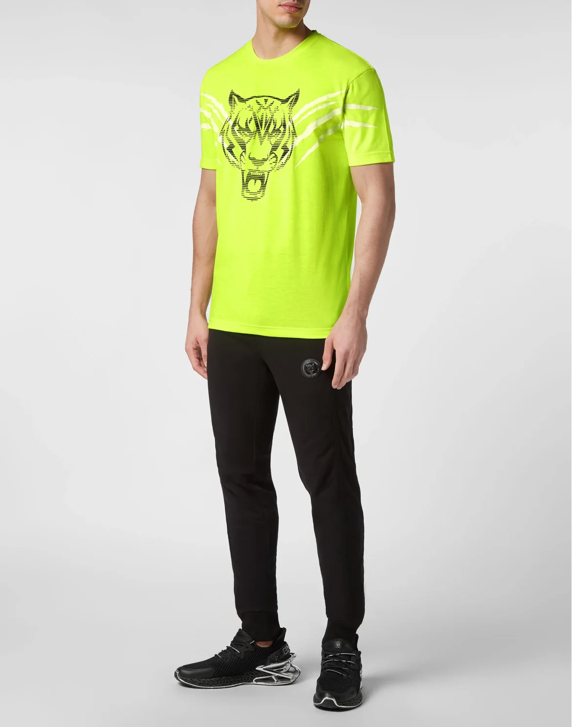 T-shirt Round Neck SS Tiger Line, цвет: Желтый