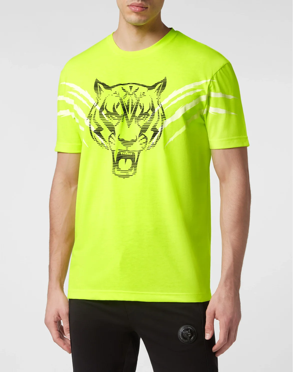T-shirt Round Neck SS Tiger Line, цвет: Желтый