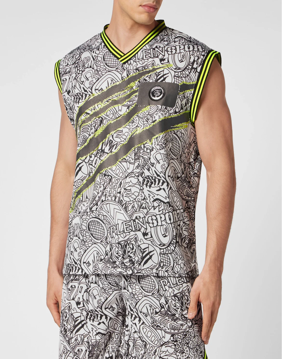 Tank top Doodle, цвет: Белый