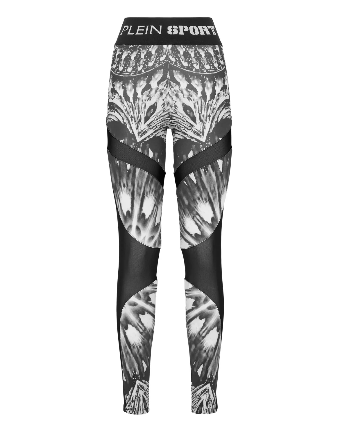 Jogging Leggings Optical Flower, цвет: Черный