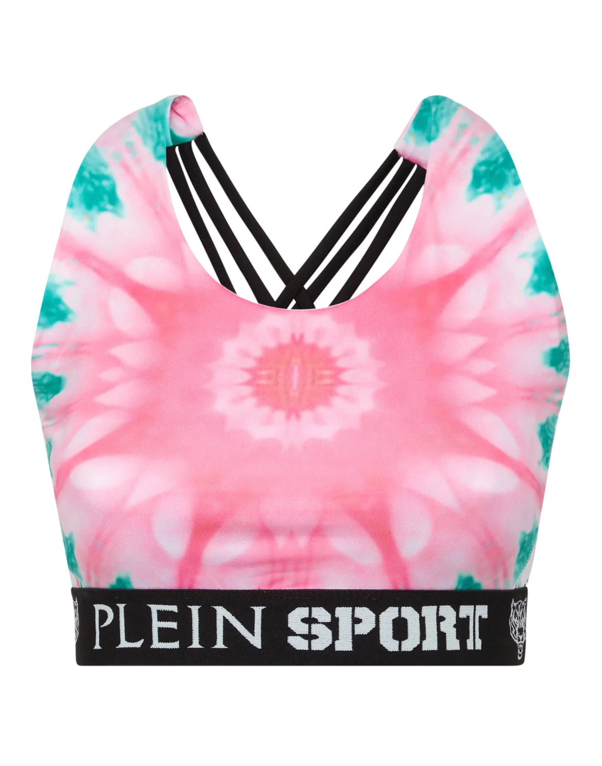 Jogging Bra Optical Flower, цвет: Розовый