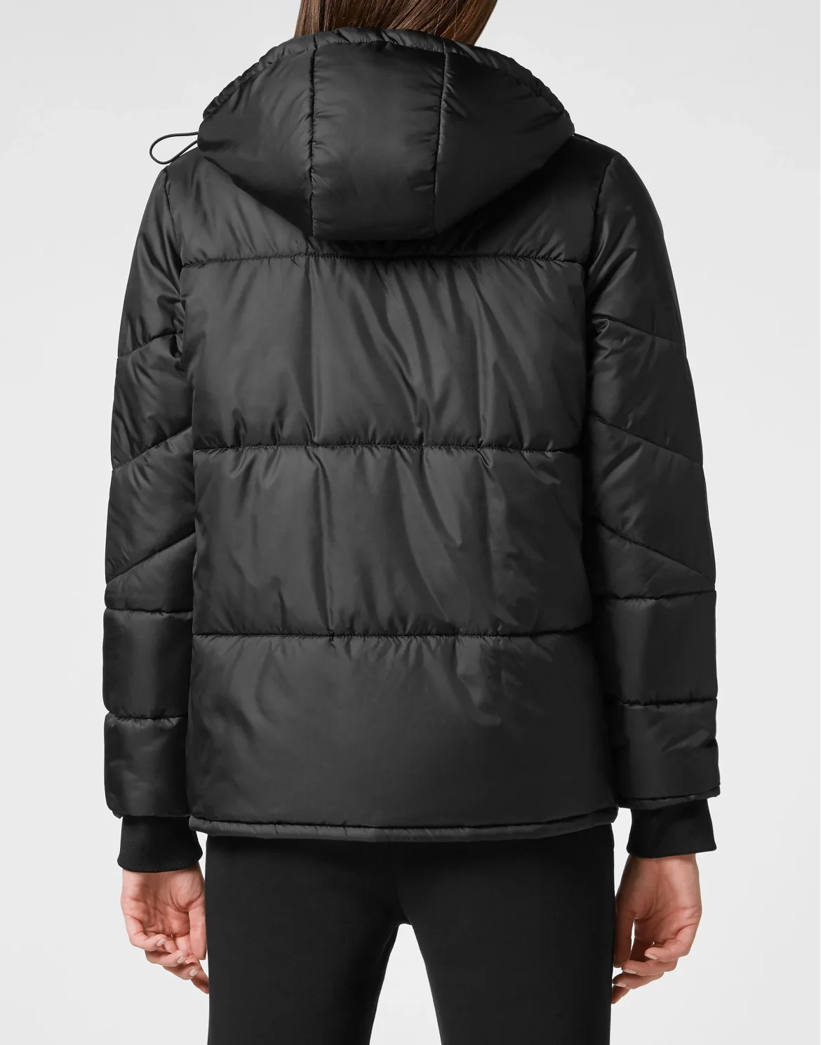 Nylon Puffer Jacket, цвет: Черный