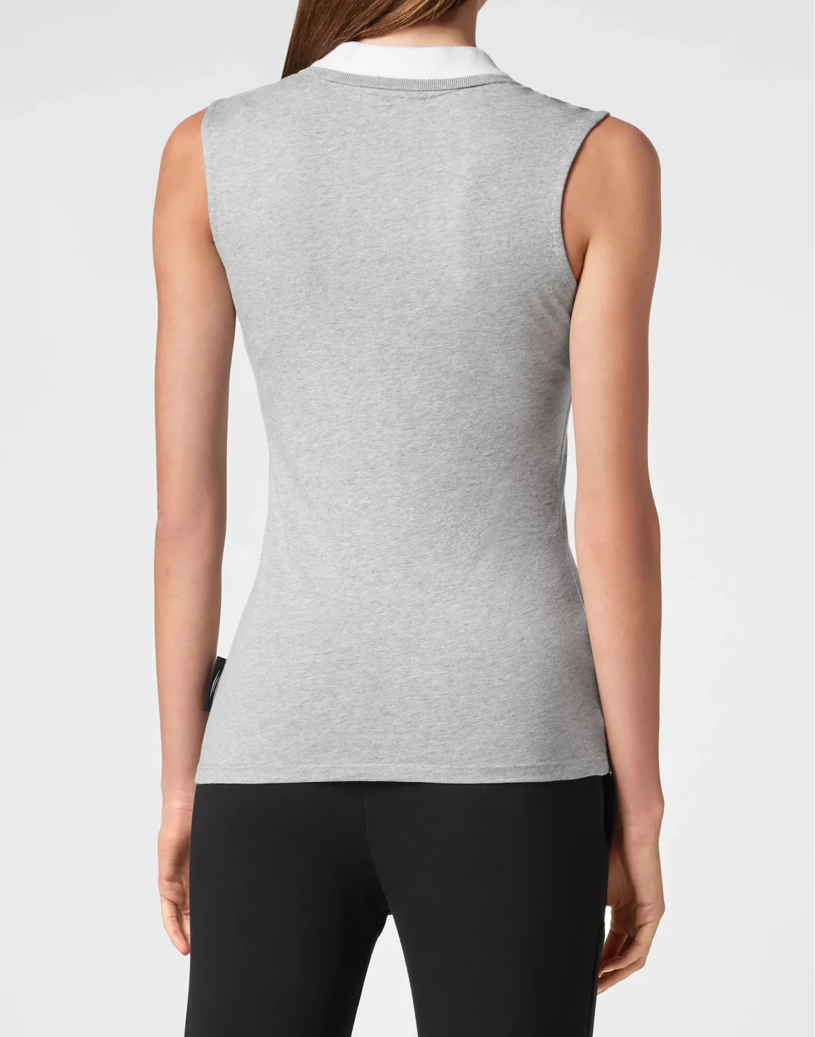 Sleveless Polo Basic, цвет: Серый
